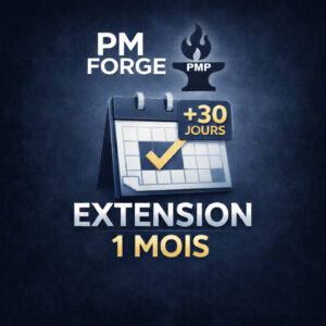 Extension d’accès - Simulateur PM Forge PMP (1 mois)